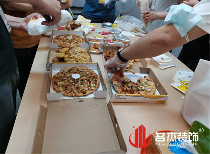 裝修設(shè)計(jì)公司下午茶時間放放松